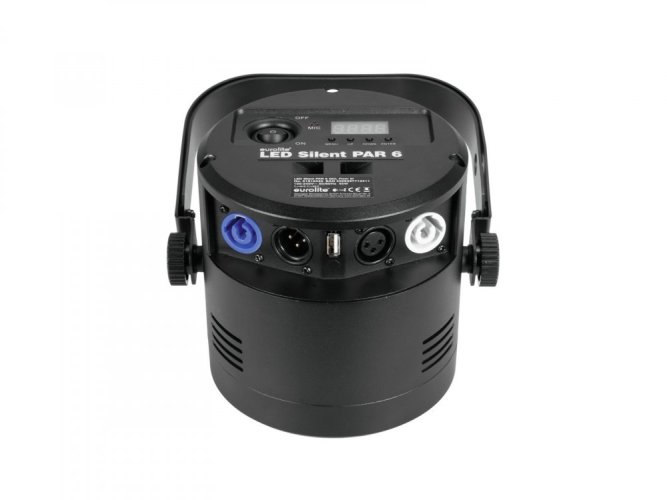 Eurolite LED Silent PAR reflektor 6 QCL floor, černý