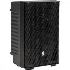 Stagg AS8B, aktivní 8" bateriový reprobox MP3/BT/USB, 1x UHF, 125W